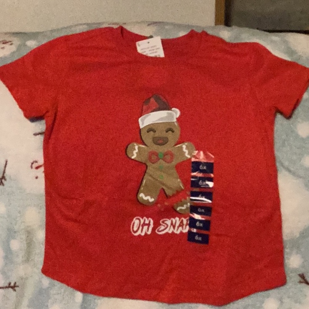CHRISTMAS Short Sleeved Tee “OH SNAP”